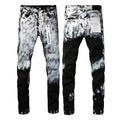 PURPLE  Fashion Jeans 9020