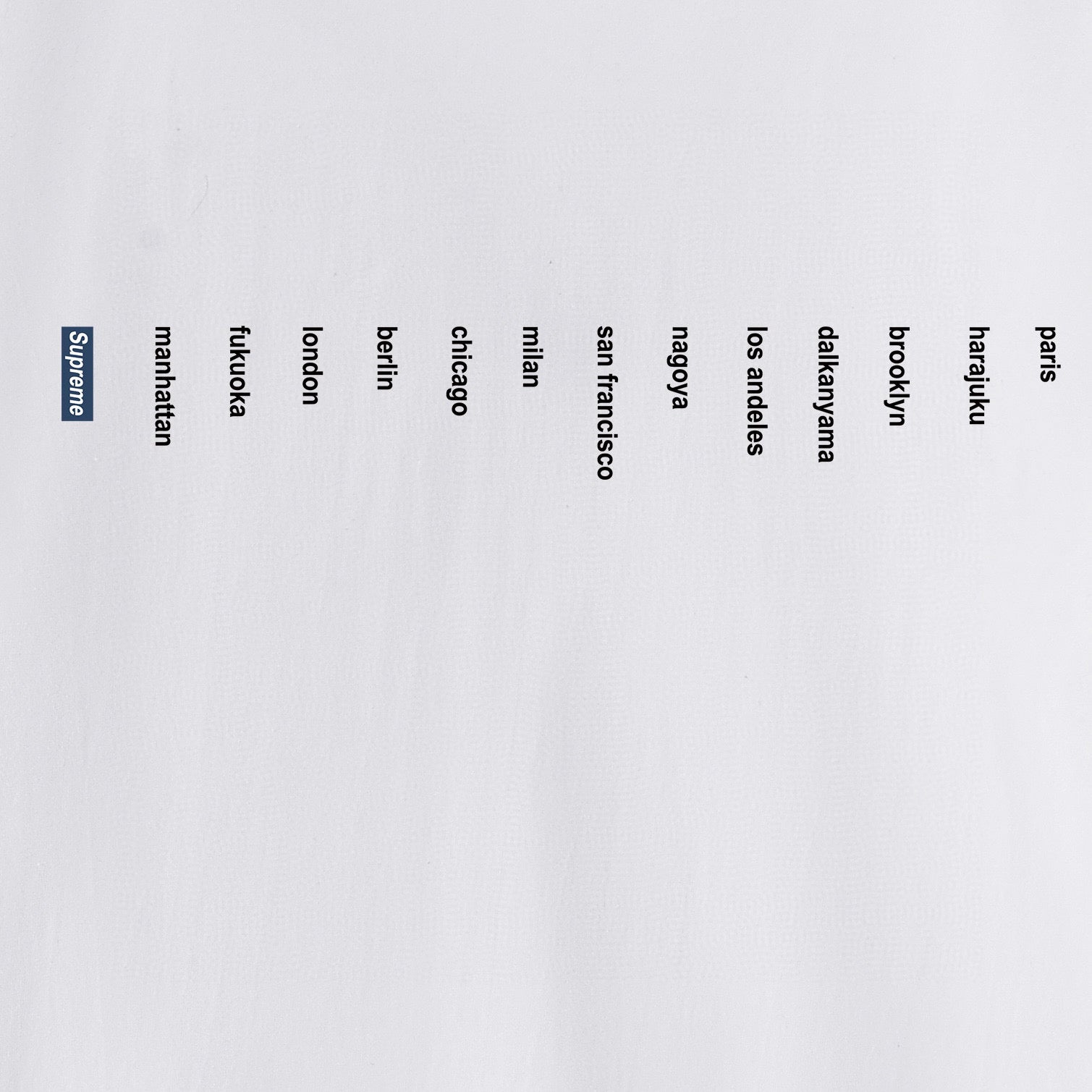 Supreme Tee S155
