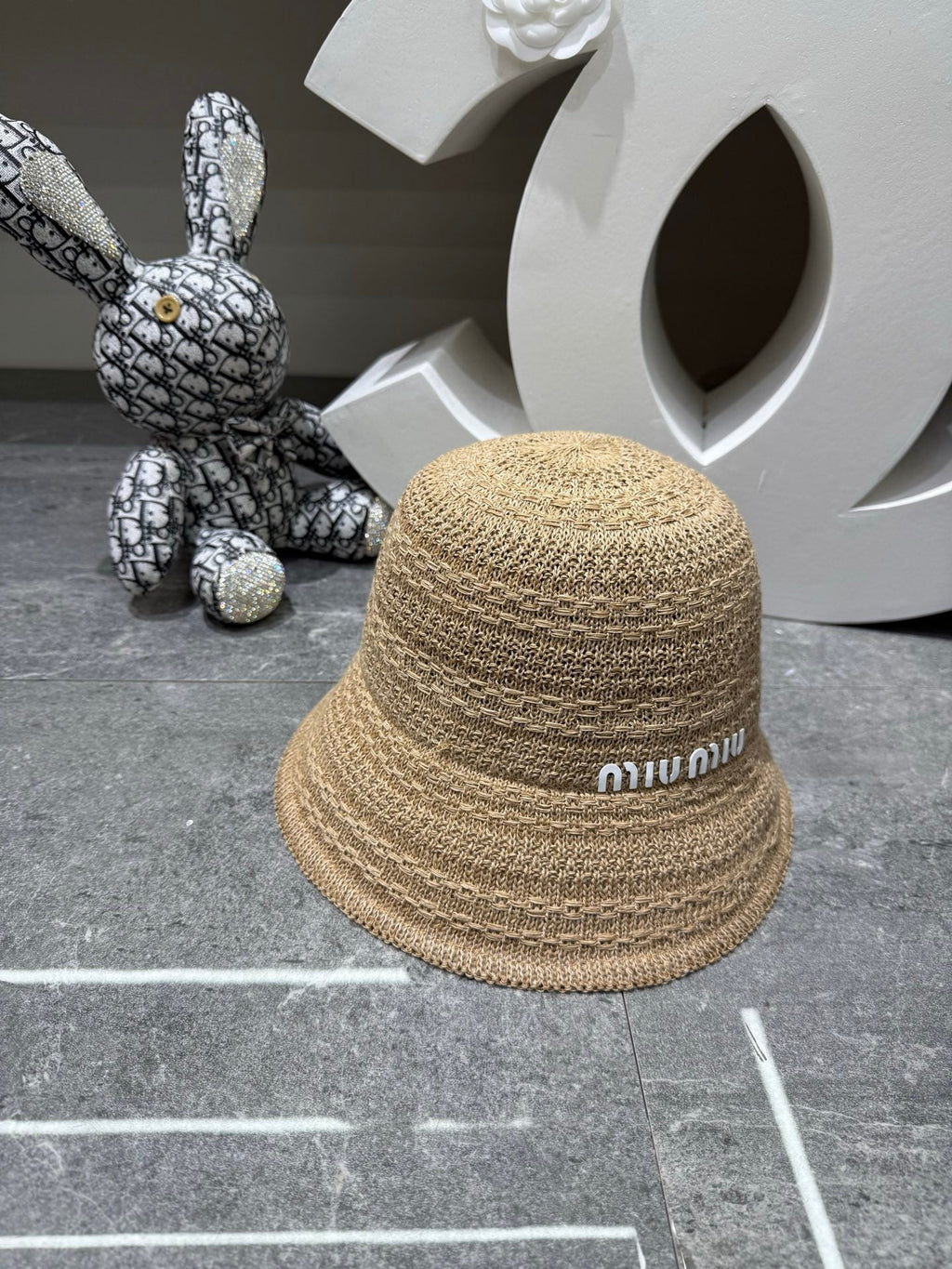 Miumiu Knitted Fisherman Hat